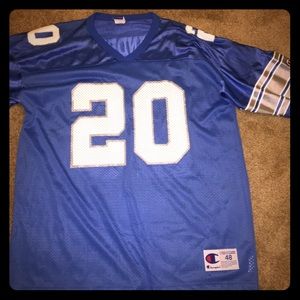 Barry Sanders Throwback Champion Jersey